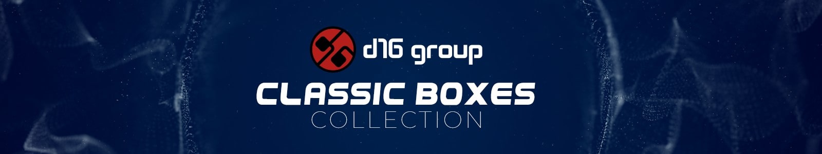 【12/20 18時まで 50％OFF】D16 Group「Classic Boxes Collection」黄金期のアナログサウンドTR-606、808、909、TB-303完全再現！ビットクラッシャー、ディレイも搭載した究極のヴィンテージドラムマシン｜DTMプラグインセール