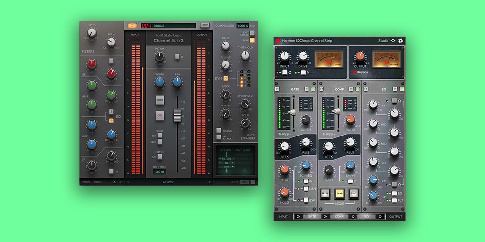 【12/20まで 93％OFF】「SSL Channel Strip 2 and Harrison 32Classic Channel Bundle」プロスタジオの定番SSL＆Harrisonの2大コンソールが夢の競演！2大チャンネルストリップ・バンドル登場｜DTMプラグインセール