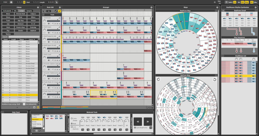 【12/26まで 60％OFF】WaveDNA「Liquid Music 1.8 + Liquid Rhythm 1.8」作曲のインスピレーションが湧き出す！リズム・メロディー・ハーモニーなどのアイデアを即座に形にする画期的な作曲支援ソフト｜DTMプラグインセール