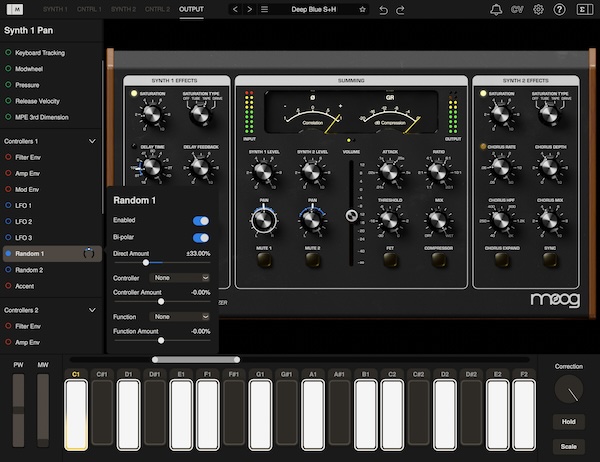 【12/31まで 60％OFF】「Moog Mariana」次世代ベースサウンド製作の決定版！ベース音作りに特化したデュアルレイヤーシンセ｜DTMプラグインセール