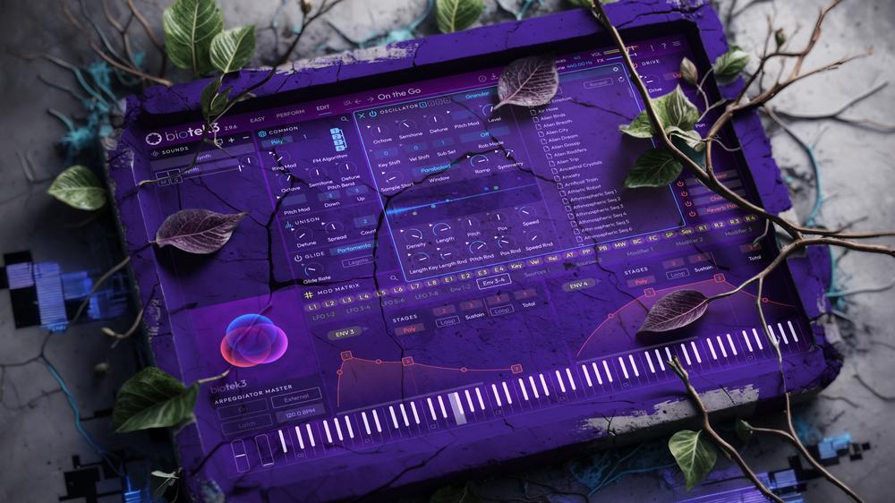 【1/2まで 50％OFF】Tracktion「BioTek 3」UIが一新してプロ仕様のサウンドを誰でも簡単に！XYパッドで直感的なサウンドデザインが実現する次世代シンセサイザー｜DTMプラグインセール