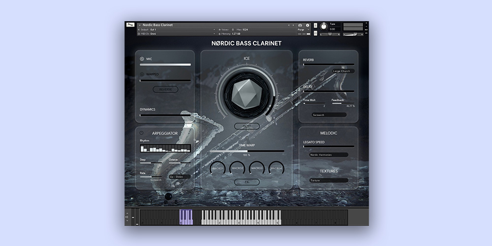 【1/9まで 44％OFF】Have Audio「Nordic Bass Clarinet」サンプリング史上初の演奏技法も収録！アルペジエーターから自作サンプル対応までバーチャル楽器の常識を超えたバスクラリネット音源｜DTMプラグインセール