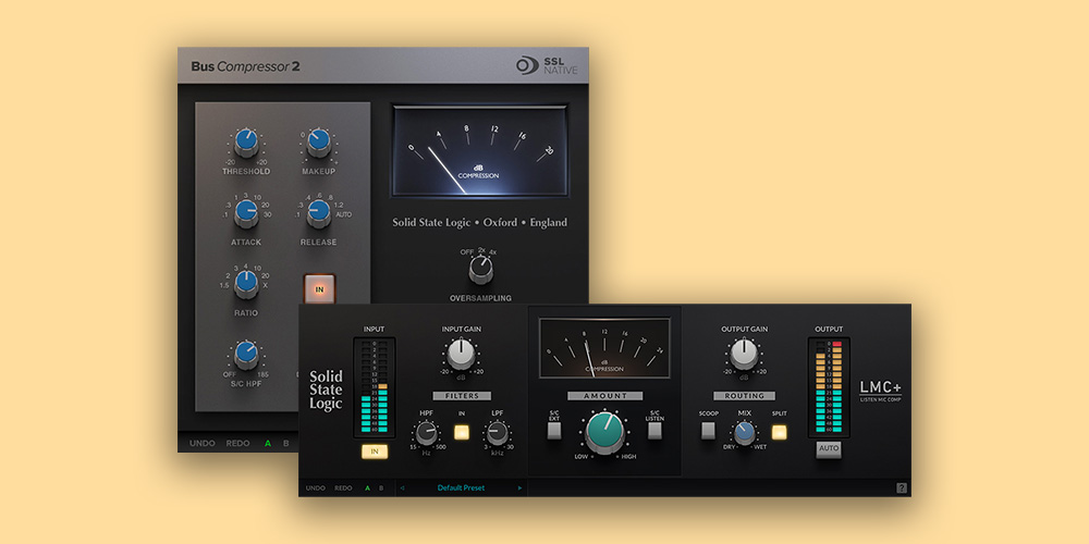 【1/2まで 91％OFF】Solid State Logic「SSL Bus Compressor 2 and LMC+ Bundle」ミックスとクリエイティブの両雄が集結！プロの現場で愛されたSSL必携の2大コンプレッサーバンドル｜DTMプラグインセール