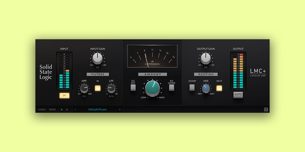 【1/2まで 79％OFF】Solid State Logic「SSL LMC+」プロの現場が認めた最強コンプSSL 4000E再現！伝説のリッスンマイクコンプが創造的ツールとして復活｜DTMプラグインセール