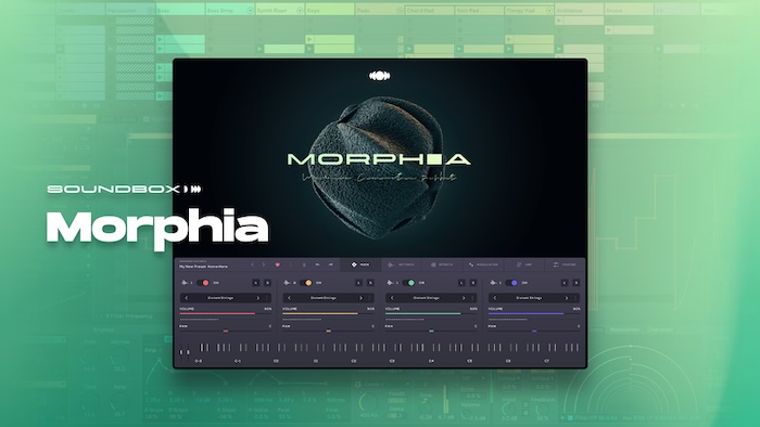 【1/7まで 34％OFF】Audiomodern「Morphia: Soundbox Instrument」ハリウッド級の衝撃音・ドローン・アトモスが全部揃う最新サウンドライブラリ｜DTMプラグインセール