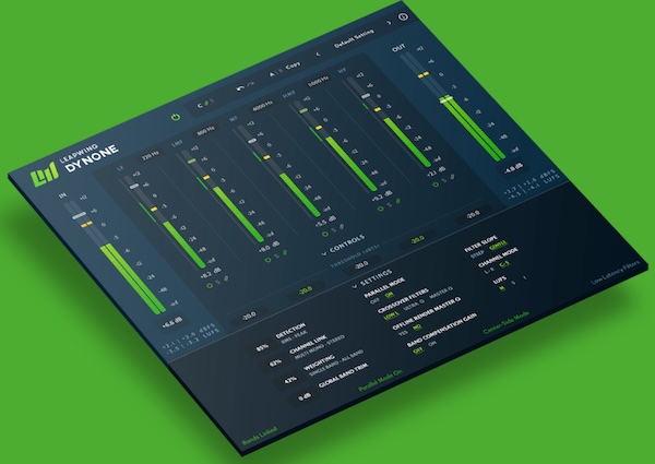 【1/6まで 25％OFF】Leapwing Audio「DynOne」5バンド・パラレルコンプの決定版！サイドチェーンの新概念を搭載したプロのミックスを支える次世代コンプレッサー｜DTMプラグインセール
