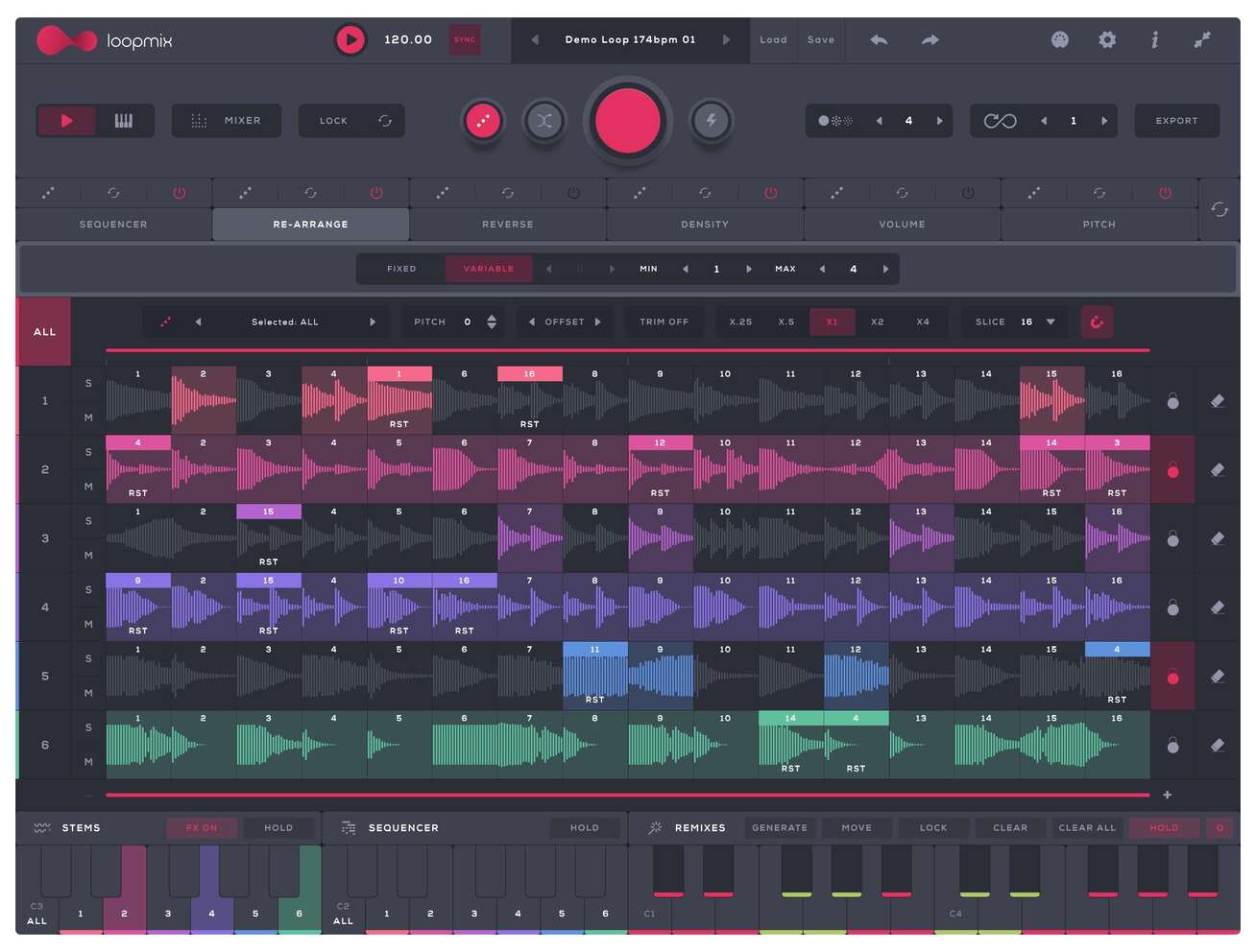 【1/19まで 30％OFF】Audiomodern「Loopmix」単調なループに飽きた人必見！たった1クリックでループが無限変化する音作りの常識を覆すプラグイン｜DTMプラグインセール