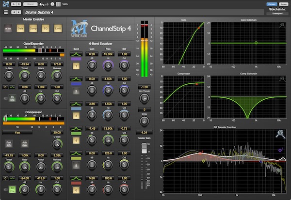 【1/31まで 45％OFF】Metric Halo「ChannelStrip v4」プラチナディスクを量産した伝説のチャンネルストリップが進化！グラミー賞作品を支えた伝説のプラグイン｜DTMプラグインセール