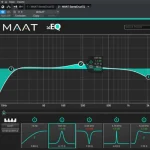 【1/31まで 25％OFF】MAAT「SantaCruzEQ12」12種の理想的なアーキテクチャを搭載！ノイズゼロ、歪みゼロ、アナログEQの理想形を追求した次世代イコライザー｜DTMプラグインセール