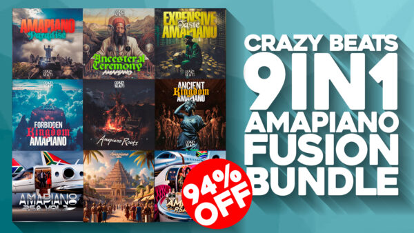 【1/20 9時まで 94％OFF】Crazy Beats「AMAPIANO FUSION BUNDLE」Amapiano音楽を制作するための圧倒的なサウンドライブラリを備えた9-in-1バンドル｜DTMプラグインセール