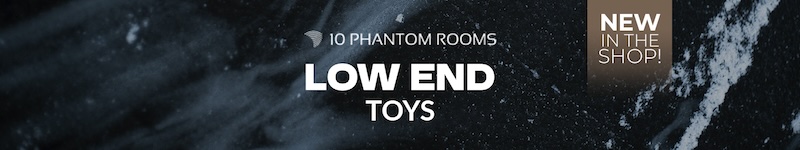 【1/24 17時まで 70％OFF】10 Phantom Rooms「Low End Toys」実験的サウンドデザインの新境地！おもちゃの音を超高周波マイクで収録したダークサウンド｜DTMプラグインセール