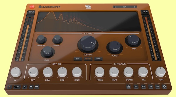 【1/30まで 70％OFF】W. A. Production「BassShaper」低域のプロフェッショナルツール！瞬時にベース音を最適化し完璧にコントロールする次世代ベースプロセッサー｜DTMプラグインセール