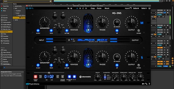 【1/31まで 90％OFF】Brainworx「Black Box Analog Design HG-2MS」4種の真空管エミュレーションを搭載！モノラル/ステレオ/Mid-Side処理を自在に操る真空管サチュレーションの決定版｜DTMプラグインセール