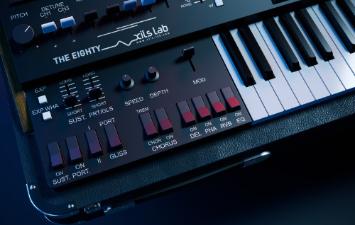 【2/1まで 49％OFF】XILS Lab「The Eighty」2Dミキサー搭載で音作りの新境地へ！名機CS-80が最新技術でよみがえる革新的な3ライン・シンセシス｜DTMプラグインセール