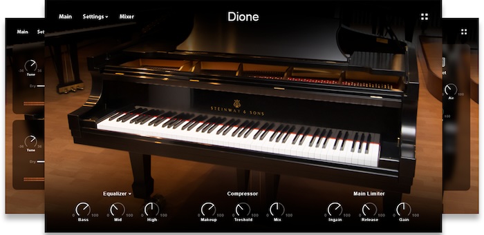 【2/28まで 90％OFF】Muze「Dione」イタリアの名門スタジオで録音！スタインウェイD274の気品と温かみを完全再現したピアノ音源｜DTMプラグインセール