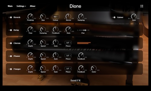 【2/28まで 90％OFF】Muze「Dione」イタリアの名門スタジオで録音！スタインウェイD274の気品と温かみを完全再現したピアノ音源｜DTMプラグインセール