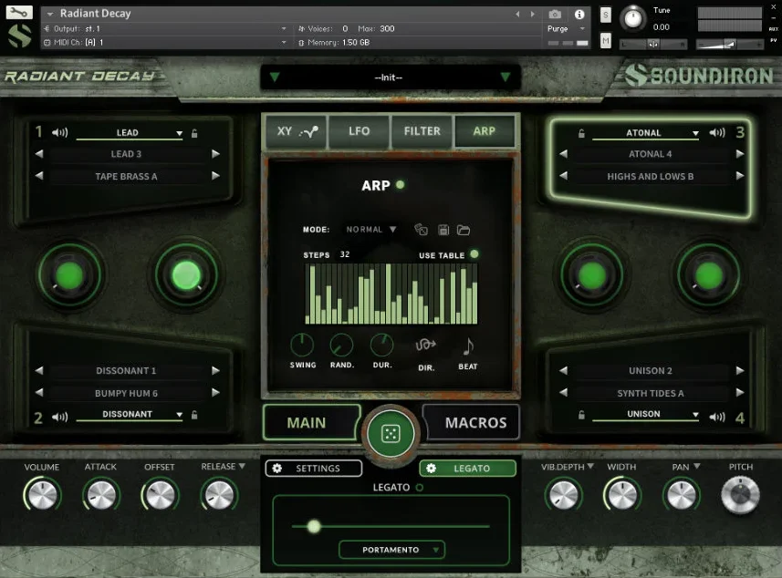 【2/2まで 33％OFF】Soundiron「Radiant Decay」XYパッドで自在に操る4レイヤーサウンド！アコースティックとシンセの融合が生む究極のアトモスフェリックサウンド｜DTMプラグインセール