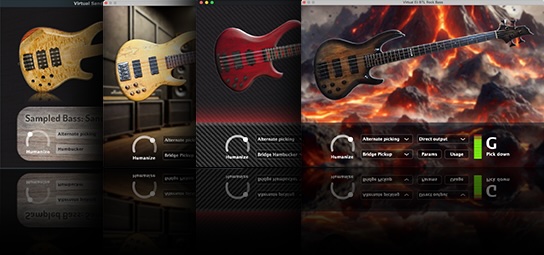 【2/3 18時まで 77％OFF】Pfundstein Audio「4-in-1 Bass Guitar Plugin Bundle」ロックもメタルもお任せ！ESP、Sandbergなどのベースギター名機4機種を完全再現したプラグインバンドル｜DTMプラグインセール