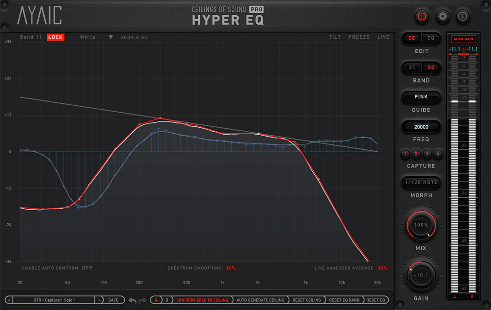 AYAIC「ProMix Bundle」プロ級ミックスを誰でも簡単・効率的にできるHyper-EQと自動ミキシングシステムがセットになったプラグイン