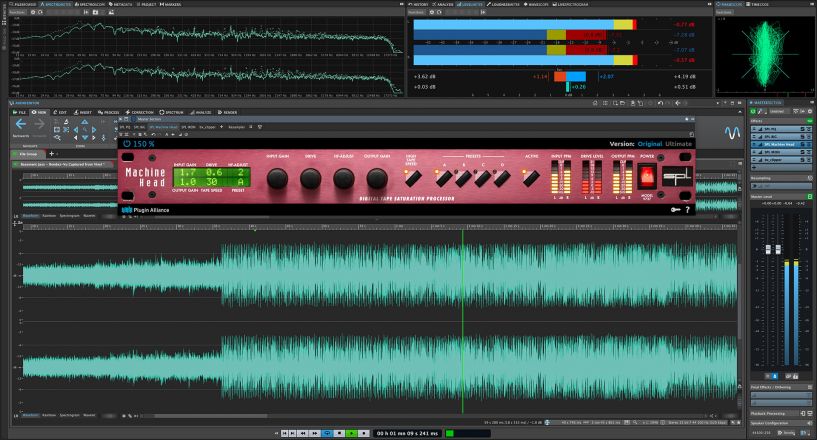 【4/22まで 42％OFF】Brainworx「SPL Machine Head」マスタリングから楽器処理まで！最大10dBの音圧UPするプロが求めた理想のテープサチュレーター｜DTMプラグインセール