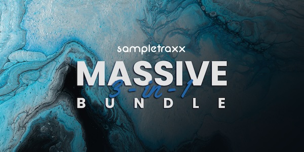 【2/7 16時まで 92％OFF】Sampletraxx「Massive 3-in-1 Winter Bundle」映画やゲーム音楽制作に最適な高品質音源が勢ぞろい！300以上のKontaktインストゥルメントと7000以上のWAV音源集｜DTMプラグインセール