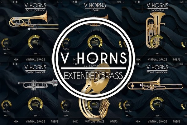 【1/31まで 22％OFF】Acousticsamples「VHorns Extended Brass」生演奏と見分けがつかない驚異の再現性！H.A.T.技術が切り拓くバーチャル管楽器の新境地｜DTMプラグインセール