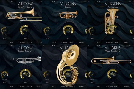 【1/31まで 22％OFF】Acousticsamples「VHorns Extended Brass」生演奏と見分けがつかない驚異の再現性！H.A.T.技術が切り拓くバーチャル管楽器の新境地｜DTMプラグインセール