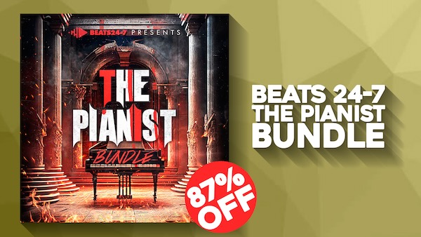 【2/12 9時まで 77％OFF】By Beats24-7「The Pianist Bundle」75のピアノループと132のMIDIファイルを収録！感動を生むピアノループとビートの最高峰パッケージ｜DTMプラグインセール