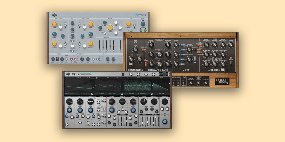 【3/2まで 91％OFF】Universal Audio「Synth Bundle」圧倒的な音質、パワフルな機能、驚異的なコストパフォーマンス！Universal Audioが誇る最強シンセ3台のバンドル｜DTMプラグインセール