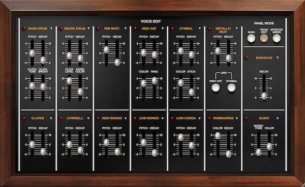 【3/2まで 20％OFF】Cherry Audio「CR-78 Drum Machine」伝説のリズムマシンが完全復活！全音源を完全エディット可能な次世代CR-78エミュレーション｜DTMプラグインセール