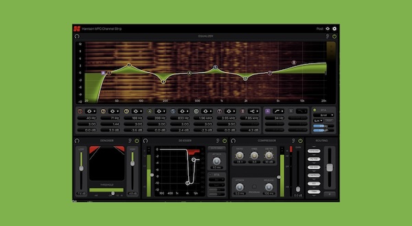 Harrison「MPC Channel Strip」ハリウッド映画のサウンドエンジニアが選ぶMPCコンソールがプラグイン化！6つの必須ツールを搭載した映画スタジオ品質のチャンネルストリップ｜DTMプラグインセール