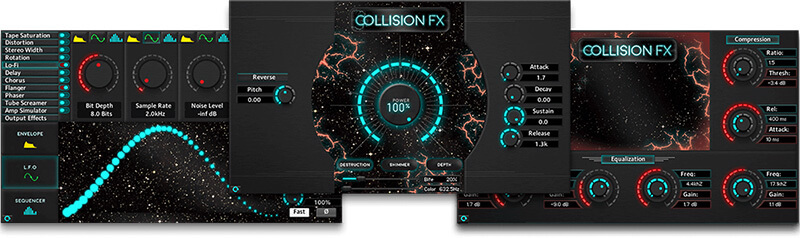 Sound Yeti「Collision FX」シネマティックサウンドをワンクリックで！エピックなインパクトから繊細な空間表現まで実現する映像制作向けオールインワンツール｜DTMプラグインセール