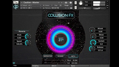 Sound Yeti「Collision FX」シネマティックサウンドをワンクリックで！エピックなインパクトから繊細な空間表現まで実現する映像制作向けオールインワンツール｜DTMプラグインセール