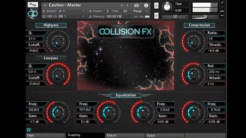 Sound Yeti「Collision FX」シネマティックサウンドをワンクリックで！エピックなインパクトから繊細な空間表現まで実現する映像制作向けオールインワンツール｜DTMプラグインセール