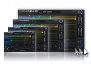 Molecular Bytes「AtomicTransient」一音一音を完璧にコントロール！ループやドラム素材を自在に操る次世代トランジェントシェイパー｜DTMプラグインセール