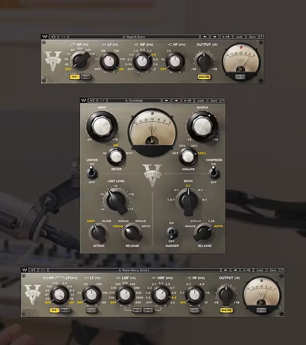 Waves「V-EQ4」Neve 1081を忠実に再現したビンテージEQ！温かみ・存在感・音楽的なEQカーブでミックスを劇的に変えるプラグイン｜DTMプラグインセール