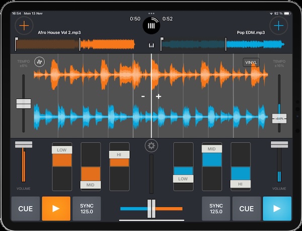 Mixvibes「Cross DJ」ステージでもモバイルでも使えるiOS/Android対応のオールインワンDJソフト｜DTMプラグインセール