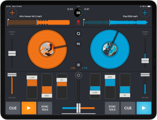 Mixvibes「Cross DJ」ステージでもモバイルでも使えるiOS/Android対応のオールインワンDJソフト｜DTMプラグインセール