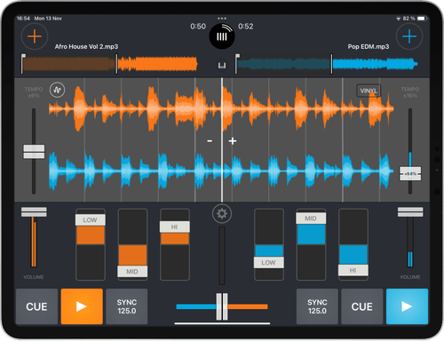 Mixvibes「Cross DJ」ステージでもモバイルでも使えるiOS/Android対応のオールインワンDJソフト｜DTMプラグインセール