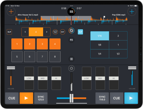 Mixvibes「Cross DJ」ステージでもモバイルでも使えるiOS/Android対応のオールインワンDJソフト｜DTMプラグインセール