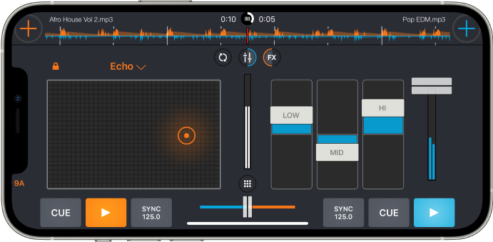 Mixvibes「Cross DJ」ステージでもモバイルでも使えるiOS/Android対応のオールインワンDJソフト｜DTMプラグインセール