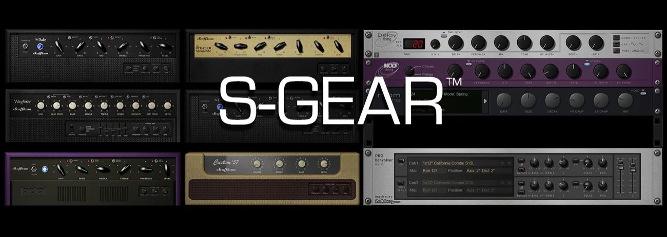 Scuffham Amps「S-Gear」チューブアンプの魅力をDAWで完全再現！元Marshall設計者が手掛けるプロ仕様のアンプシミュレーター｜DTMプラグインセール