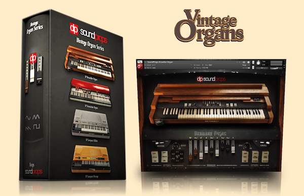 Sound Props「Vintages Organs」リアルなオルガンサウンドをKONTAKTで実現！ロック、ポップス、ファンク、ジャズ、レゲエなどあらゆる音楽ジャンルに対応する4つのクラシックオルガンを収録した究極のバーチャルインストゥルメント｜DTMプラグインセール