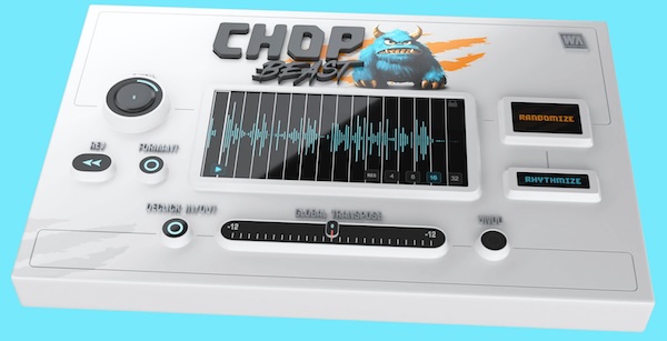 W. A. Production「ChopBeast」プロ級のチョップサウンドがクリック一つで！32分割×独立ピッチ制御でボーカルからパーカッションまで自在にスライスできる次世代サンプルチョップツール｜DTMプラグインセール