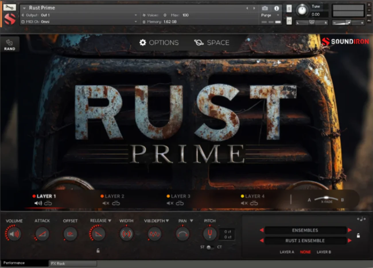 Soundiron「Rust Prime」プロ仕様の金属音コレクション登場！ダークでインダストリアルな無限の音作りを可能にする最強金属音ライブラリ｜DTMプラグインセール