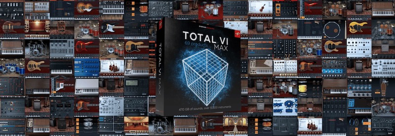 IK Multimedia「Total VI MAX」シンセからオーケストラまで完全網羅！SampleTank 4 MAX、Hammond B-3X、MODO DRUM、MODO BASSなど、プロ絶賛の音源が1つになった究極の音源コレクション｜DTMプラグインセール