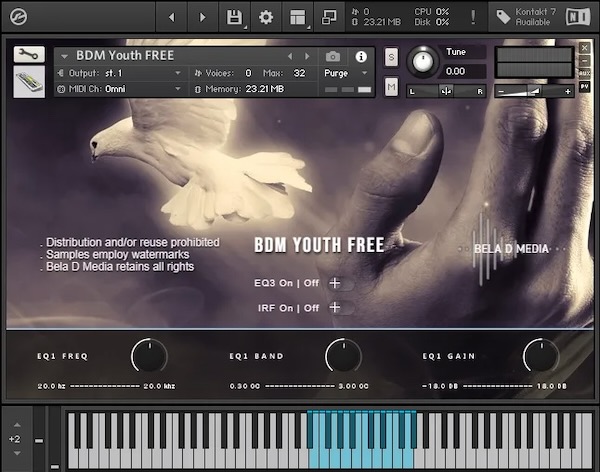 Bela D Media「Youth Choir Pad FREE」ユース・クワイアの美しいハーモニーを再現！プロ仕様のクワイアサウンドを無料で体験｜DTMプラグインセール