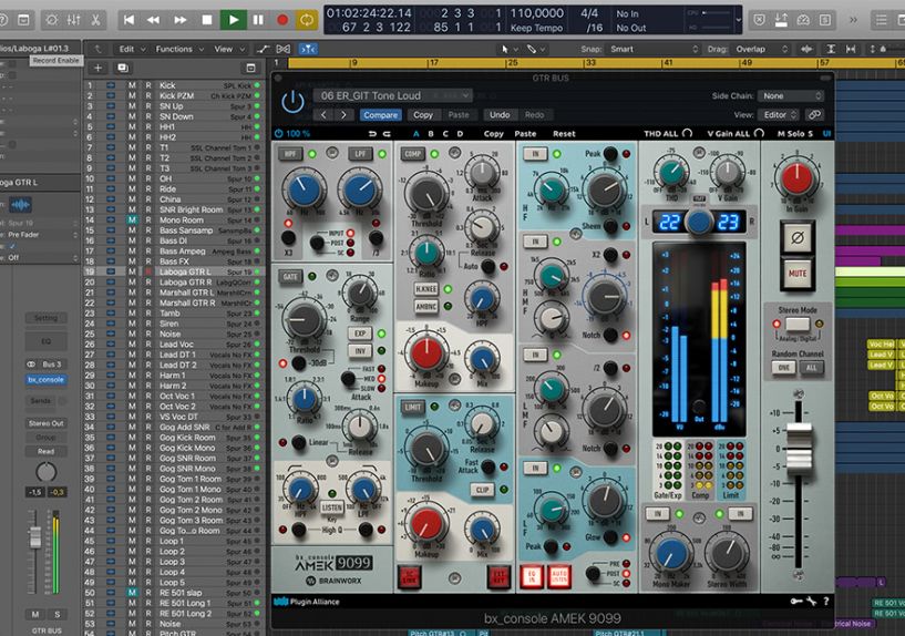 Brainworx「bx_console AMEK 9099」アナログEQの頂点に君臨！Neve設計のAmek 9099プラグインで実現するプロフェッショナルのための最強コンソール｜DTMプラグインセール