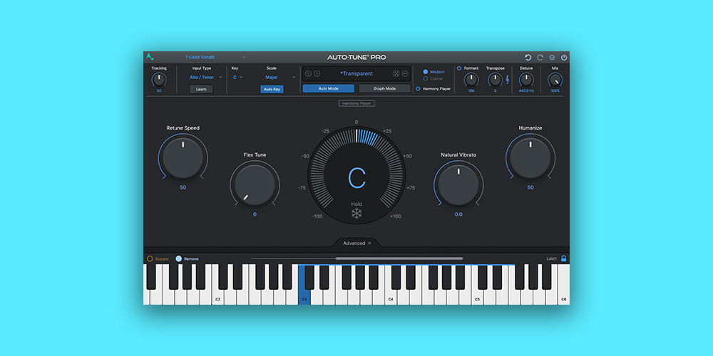 Antares「Auto-Tune Pro 11」業界標準の高精度ピッチ補正＋4パートハーモニー機能搭！リアルタイム補正とグラフモードで完璧なボーカルチューニングを実現する最新版プロフェッショナルツール｜DTMプラグインセール