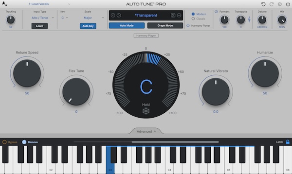 Antares「Auto-Tune Pro 11」業界標準の高精度ピッチ補正＋4パートハーモニー機能搭！リアルタイム補正とグラフモードで完璧なボーカルチューニングを実現する最新版プロフェッショナルツール｜DTMプラグインセール